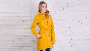 Yellow parka