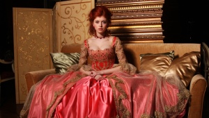 Rococo style in clothes