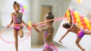 Tailoring of bathing suits for rhythmic gymnastics