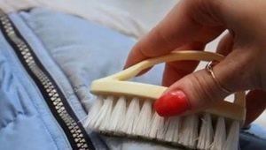 How can I remove the paint stain from the jacket?