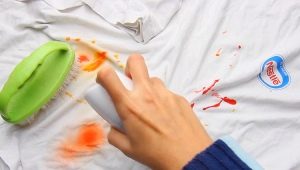 How to wash stains from clothes?