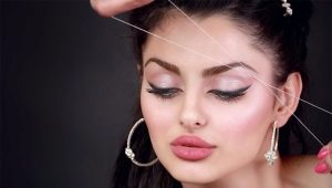 Eyebrow thread design