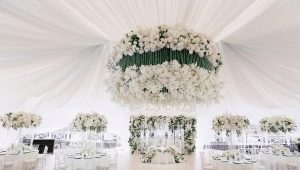 Decorating a wedding hall: general rules, an overview of current styles and tips on design