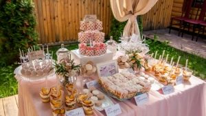 Buffet at the wedding: features and rules of the organization