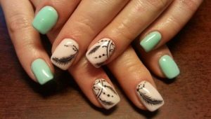 Ideas for a boho manicure design