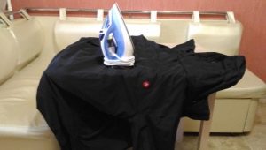 How to smooth the jacket?