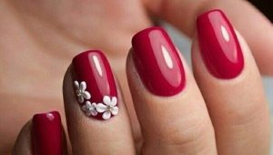 Red Manicure Ideas for Short Nails