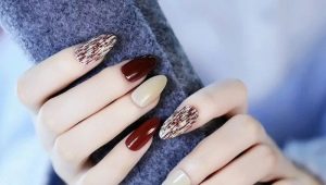 Interesting ideas for oval nail design