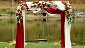 How to make a wedding arch with your own hands?