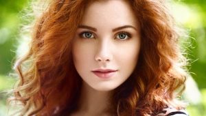 What color of lipstick is suitable for red-haired girls?