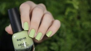 Features and color palette of nail polish Kapous