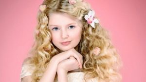 Festive hairstyles for girls with long hair