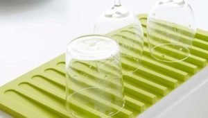 How to choose a mat for drying dishes?