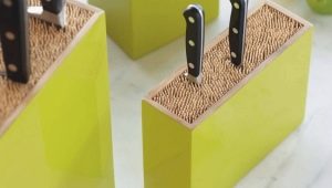 Do-it-yourself knives holder: manufacturing methods