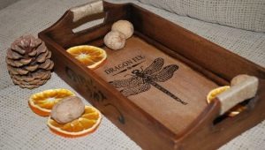 All about wooden trays
