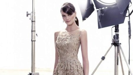 Lace evening dresses