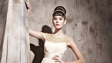 Dress with high waist will hide flaws