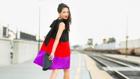 Dress A-line - style of freedom and comfort