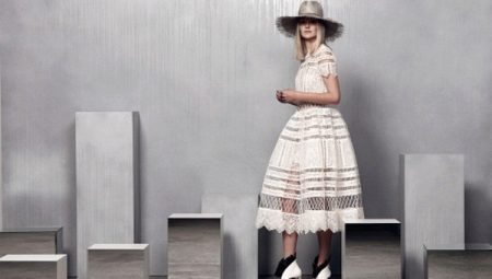 Dress with bell skirt - romance in everything