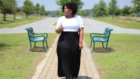 Long skirts for obese women