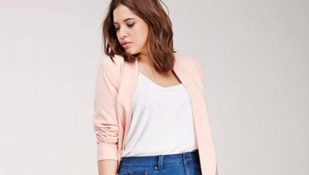 Plus Size High Waist Women's Jeans