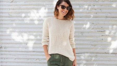 Women's military style trousers