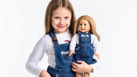 Jeans sundress for girls