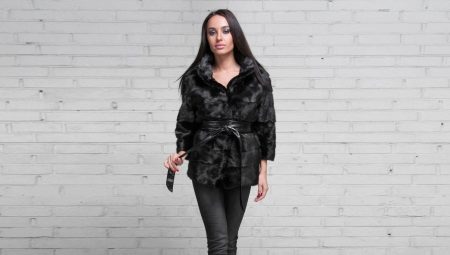 Mink fur coat