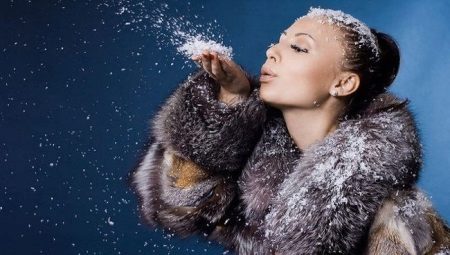 Shorn rabbit fur coat