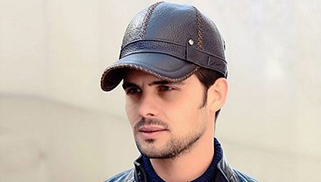 Leather cap