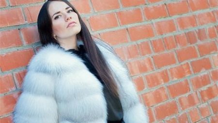 Fur coat across