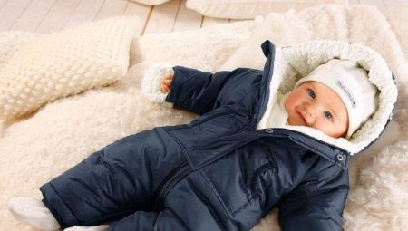 Winter overalls for newborns
