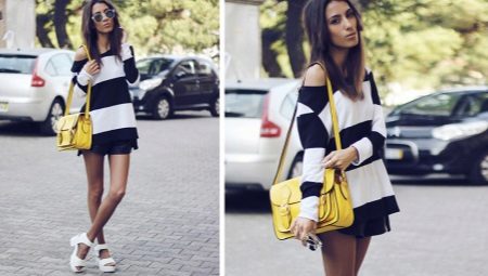 White-heeled sandals