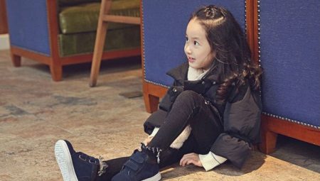 Children's winter sneakers for girls