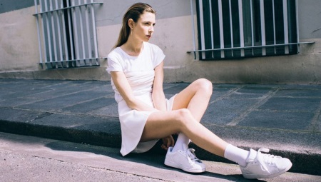 White women's sneakers