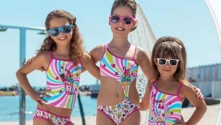Children's swimwear for the pool for girls