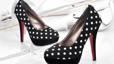 Polka dot shoes