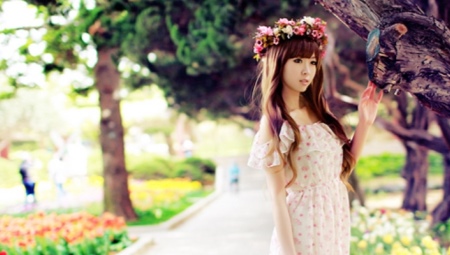 Korean style in girls clothes