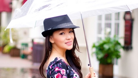 Transparent umbrella