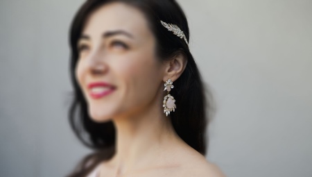 Pink Quartz Earrings