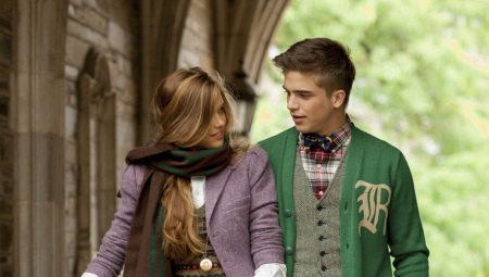 Preppy style in clothes
