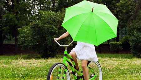 Green umbrella
