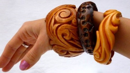 Wooden bracelets