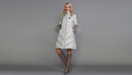 Winter women's boots from genuine leather of Finnish production