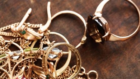 How to quickly and effectively clean the gold with stones?