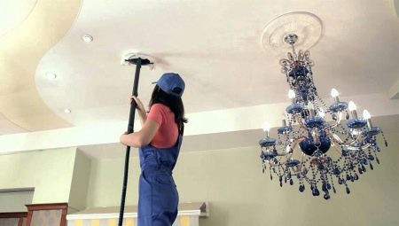 How to wash the suspended ceiling?