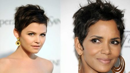 Choosing a short haircut for an oval face