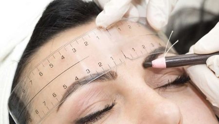 Eyebrow ruler: how to choose and use?