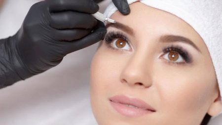 Powder eyebrows: technology and care
