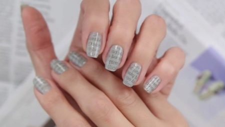 How to create and issue a custom newspaper manicure?